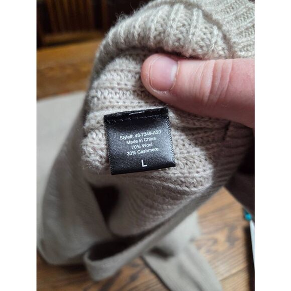 Jenni Kayne Cabin Sweater In Oatmeal Size Large - Picture 5 of 6